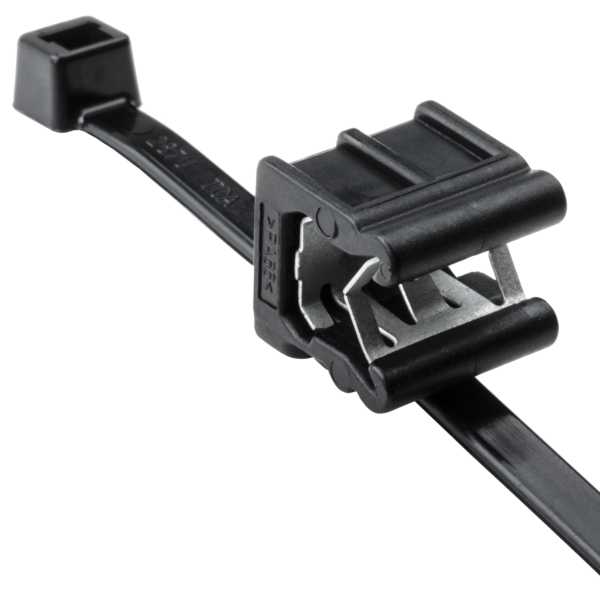 cable tie with clip